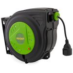 Casa si Gradina - Electrice - Accesorii electrice - Prelungitoare, triple, fise - Cablu prelungitor cu tambur automat 25 metri PROCRAFT EK25N - Infinity.ro