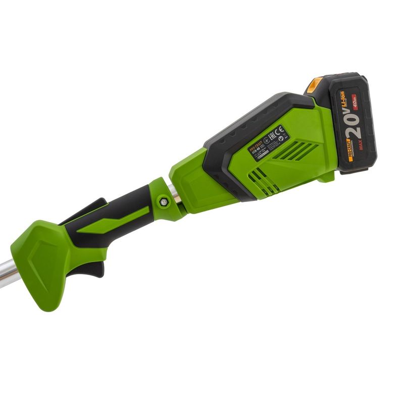 Casa si Gradina - Gradinarit si plante - Utilaje gradina - Trimmere electrice - Trimmer pentru tuns iarba pe acumulator PROCRAF TATA-40, 2 x acumulatori 20V/4Ah 5000 rpm - Infinity.ro