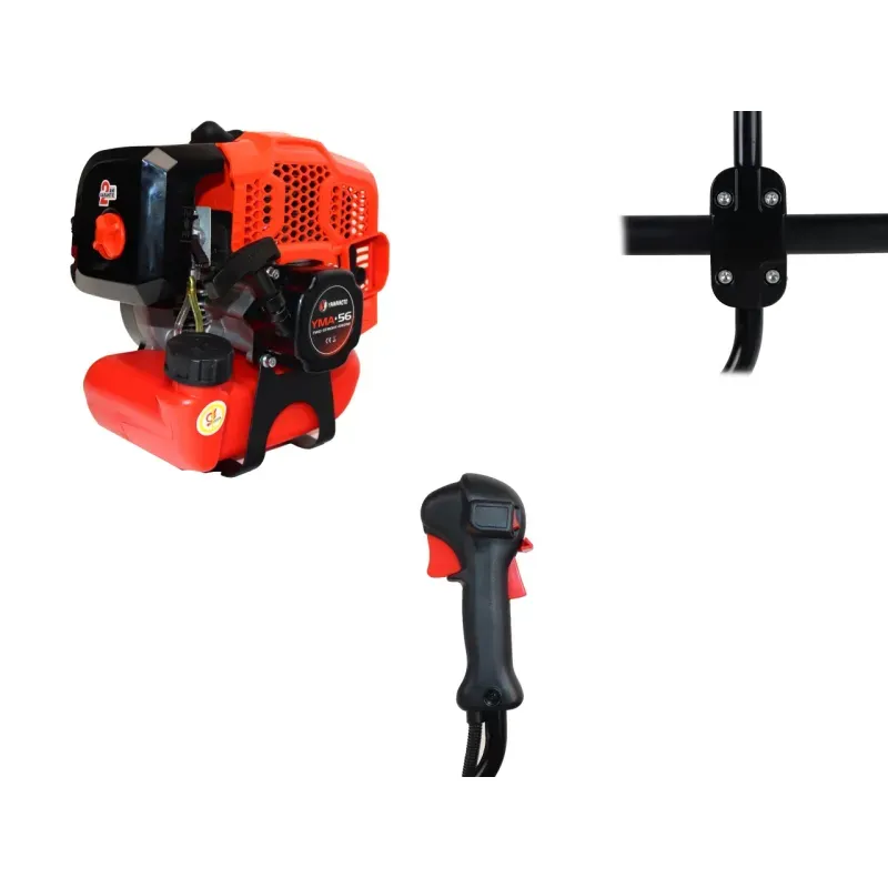 Casa si Gradina - Gradinarit si plante - Utilaje gradina - Coase electrice si motocoase - Motocoasa benzina Yamamoto YMA.56 , 2T, 5.8 CP, 10000 rpm - Infinity.ro