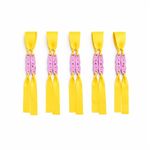 Sport si Outdoor - Camping - Accesorii camping si drumetii - Set 5 benzi de schimb pentru prastie, DEPOX®, cauciuc plat premium, galben,0.5 mm - Infinity.ro