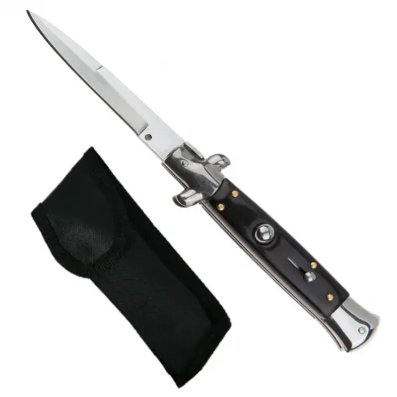 Sport si Outdoor - Camping - Cutite, bricege si accesorii - Cutite si bricege - Set doua bricege cu arc, DEPOX®, design italian clasic, 22 cm, multicolor/negru - Infinity.ro