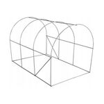 Casa si Gradina - Gradinarit si plante - Sere si solarii - Folie pentru sera, Bass Polska, 300 x 200 x 200 cm, 6 ferestre, cadru galvanizat - Infinity.ro