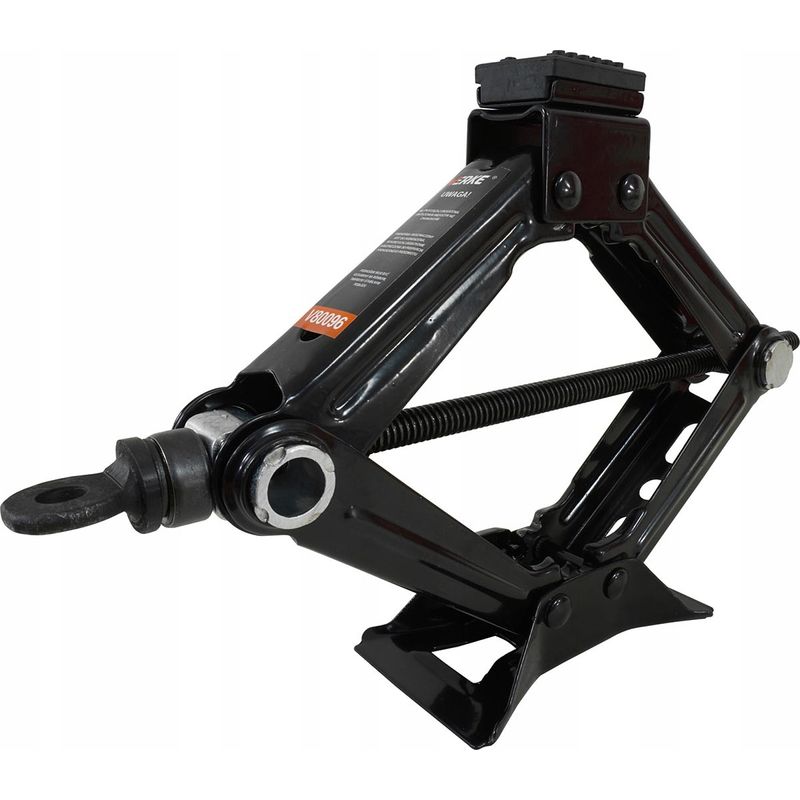 Auto si Moto - Reparatii si depanare - Scule auto - Echipamente de ridicare si sprijin - Kit auto de urgenta, Verke, cric trapez 1T, V80096+TA219 - Infinity.ro