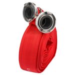 Casa si Gradina - Gradinarit si plante - Instalatii si accesorii pentru irigatii - Furtunuri de gradina si accesorii - Furtun pompieri pentru apa murdara si fose septice, Red Tehnic, 20 m, 8 BAR, RTWS0067 - Infinity.ro