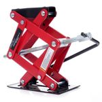 Auto si Moto - Reparatii si depanare - Scule auto - Echipamente de ridicare si sprijin - Kit practic schimb roti, Kraft&Dele, cric trapezoidal 2 T 127 mm - 330 mm si cheie in cruce, d354+ta1073 - Infinity.ro