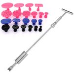 Auto si Moto - Reparatii si depanare - Scule auto - Scule si truse auto - Dispozitiv indreptat tabla, 19 buc, KD10662, Kraft&Dele - Infinity.ro