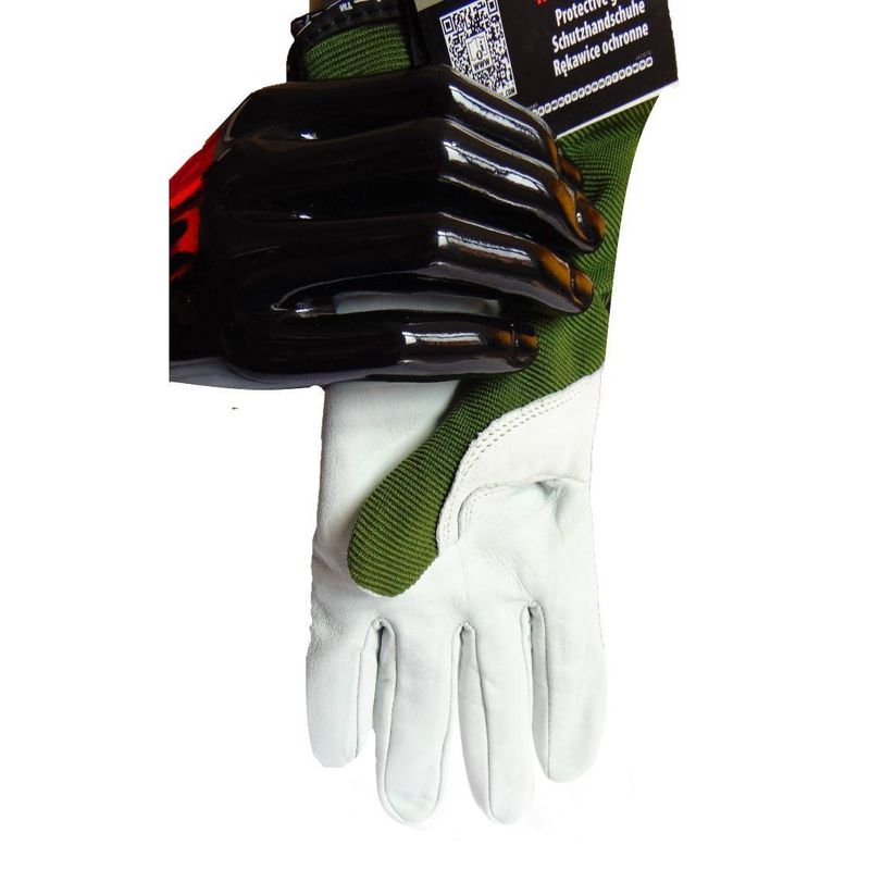 Casa si Gradina - Constructii - Echipamente de lucru - Manusi protectia muncii - Manusi izolate din piele de inalta calitate RMC-WINTREE 9 Verde - Infinity.ro
