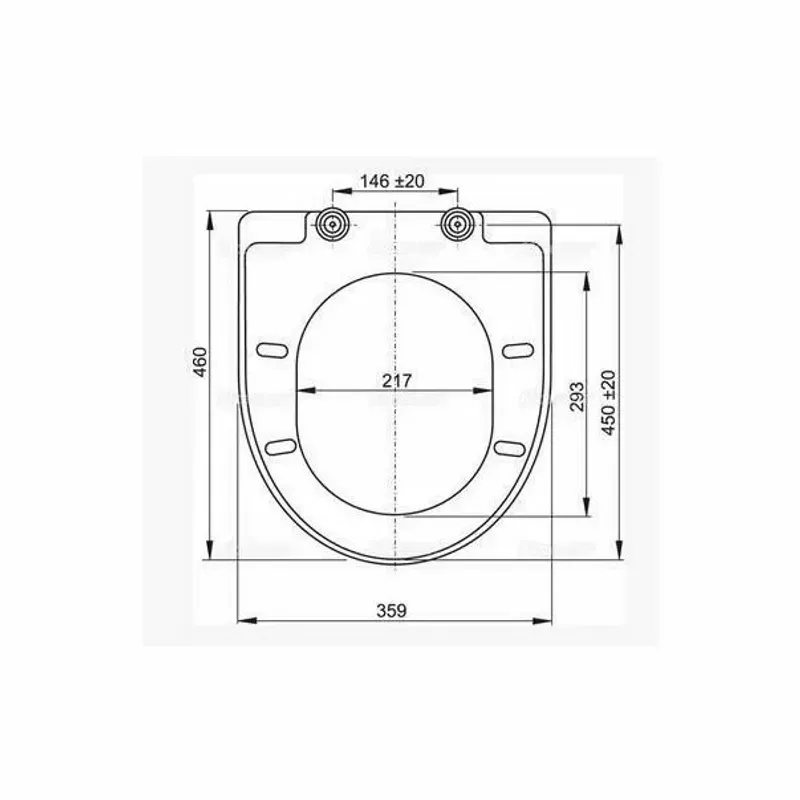 Casa si Gradina - Sanitare - Obiecte sanitare - Accesorii vase de toaleta - Capac toaleta cu inchidere lenta Softclose Alca A67 - Infinity.ro