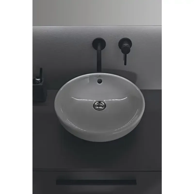 Casa si Gradina - Sanitare - Lavoar baie si accesorii - Lavoare si piedestale - Lavoar pe blat Ideal Standard i.life B alb 40 cm - Infinity.ro