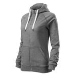 Fashion, accesorii si bijuterii - Femei - Imbracaminte femei - Hanorace femei - Hanorac pentru dama, Voyage 451, Malfini S Gri - Infinity.ro