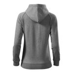 Fashion, accesorii si bijuterii - Femei - Imbracaminte femei - Hanorace femei - Hanorac pentru dama, Voyage 451, Malfini Gri L - Infinity.ro