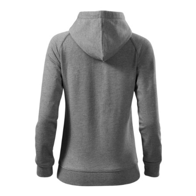Fashion, accesorii si bijuterii - Femei - Imbracaminte femei - Hanorace femei - Hanorac pentru dama, Voyage 451, Malfini Gri L - Infinity.ro