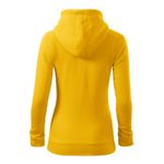 Fashion, accesorii si bijuterii - Femei - Imbracaminte femei - Hanorace femei - Hanorac pentru dama, Trendy Zipper 411, Malfini Galben 2XL - Infinity.ro