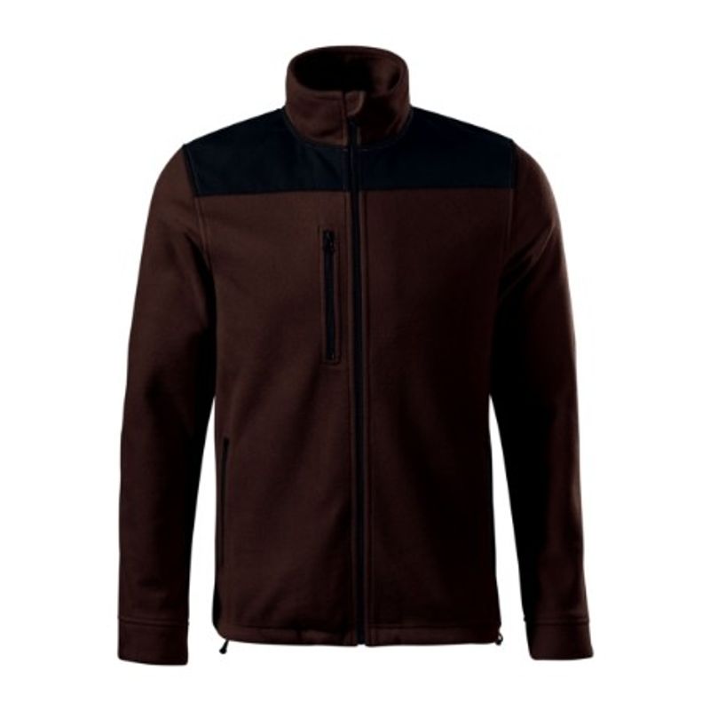 Fashion, accesorii si bijuterii - Barbati - Imbracaminte - Jachete si geci barbati - Jacheta fleece unisex, Effect 530, Malfini Cafea 3XL - Infinity.ro