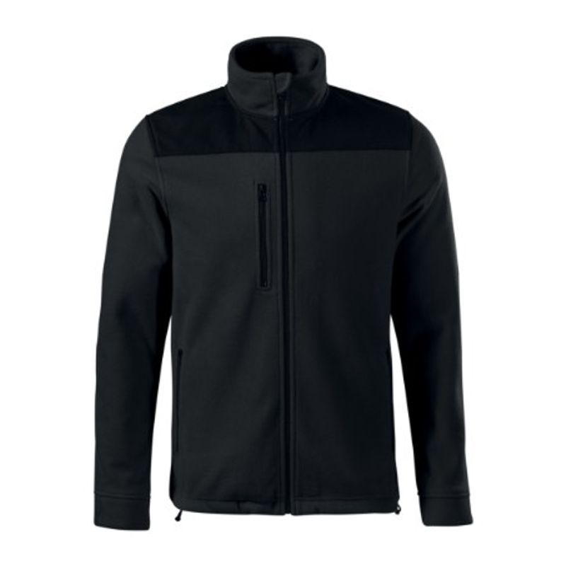 Fashion, accesorii si bijuterii - Barbati - Imbracaminte - Jachete si geci barbati - Jacheta fleece unisex, Effect 530, Malfini Negru L - Infinity.ro