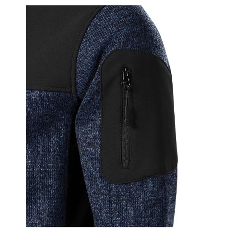 Fashion, accesorii si bijuterii - Barbati - Imbracaminte - Jachete si geci barbati - Jacheta softshell pentru barbati, Casual 550, Malfini M knit blue - Infinity.ro