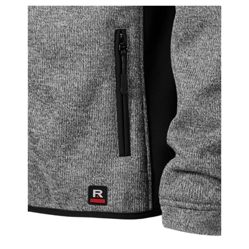 Fashion, accesorii si bijuterii - Barbati - Imbracaminte - Jachete si geci barbati - Jacheta softshell pentru barbati, Casual 550, Malfini L knit light gray - Infinity.ro