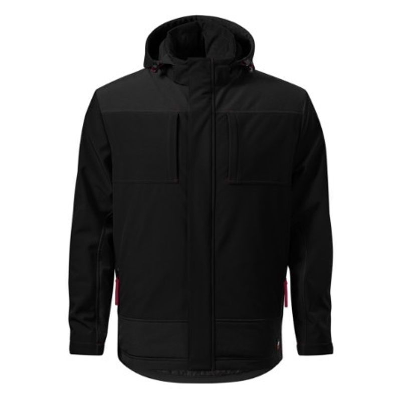 Fashion, accesorii si bijuterii - Barbati - Imbracaminte - Jachete si geci barbati - Jacheta softshell de iarna pentru barbati, Vertex W55, Malfini S Negru - Infinity.ro