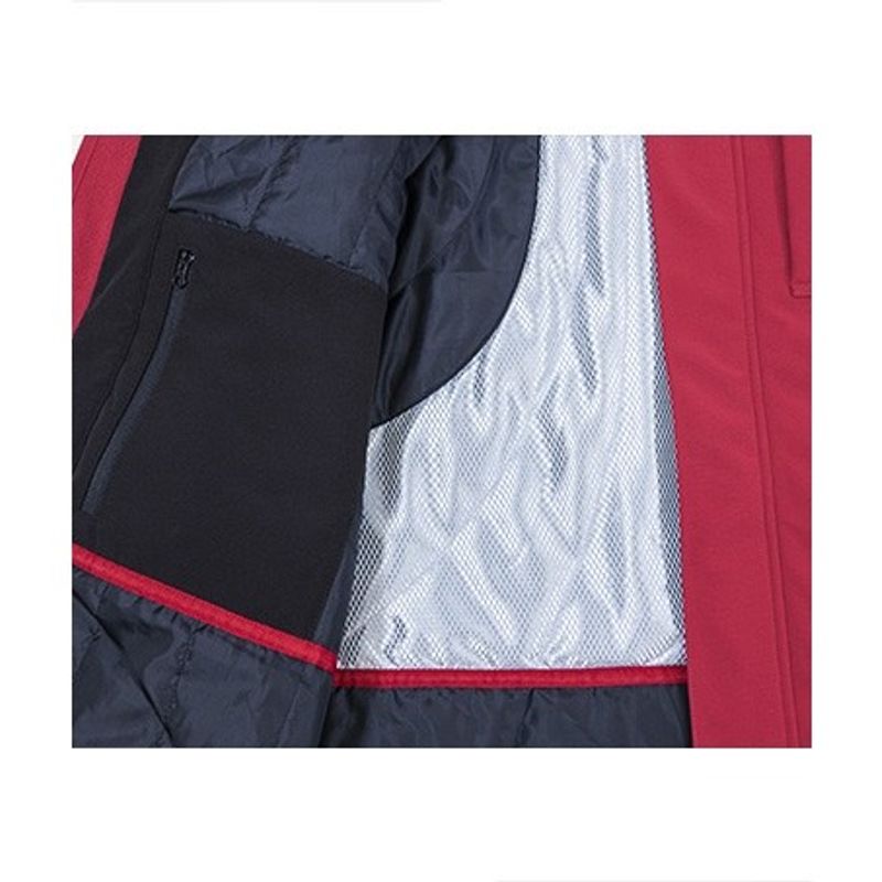 Fashion, accesorii si bijuterii - Barbati - Imbracaminte - Jachete si geci barbati - Jacheta softshell de iarna pentru barbati, Vertex W55, Malfini S Rosu Marlboro - Infinity.ro