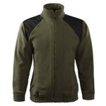 Fashion, accesorii si bijuterii - Barbati - Imbracaminte - Jachete si geci barbati - Jacheta fleece unisex, Jacket Hi-Q 506, Malfini XL Militar - Infinity.ro