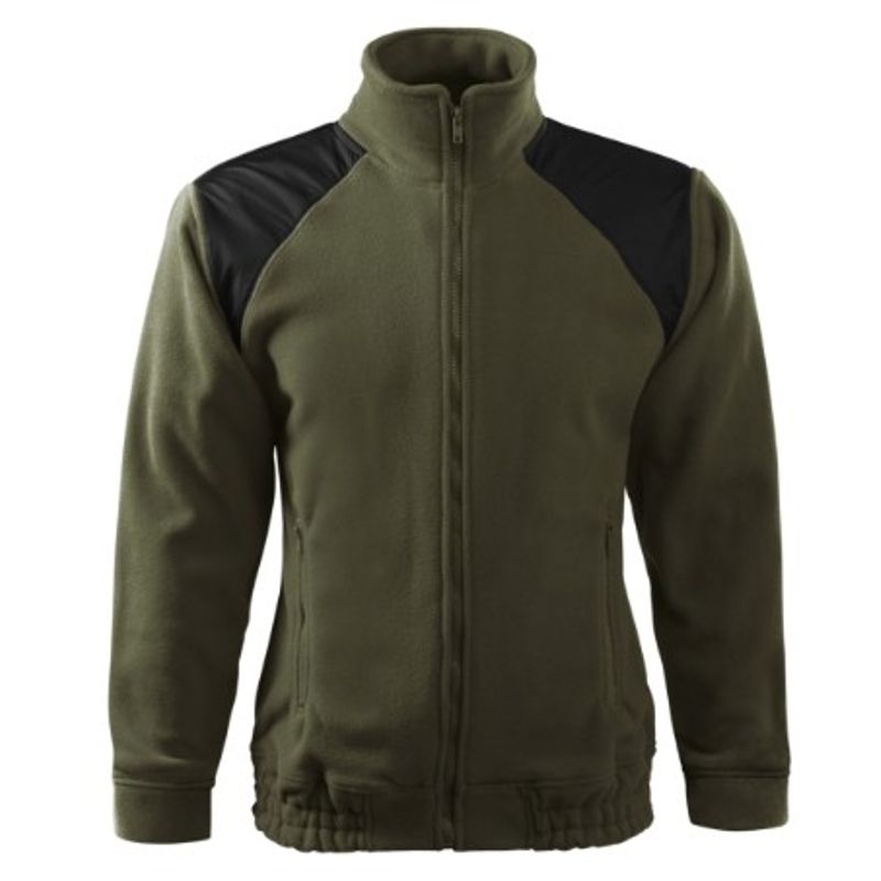 Fashion, accesorii si bijuterii - Barbati - Imbracaminte - Jachete si geci barbati - Jacheta fleece unisex, Jacket Hi-Q 506, Malfini XL Militar - Infinity.ro