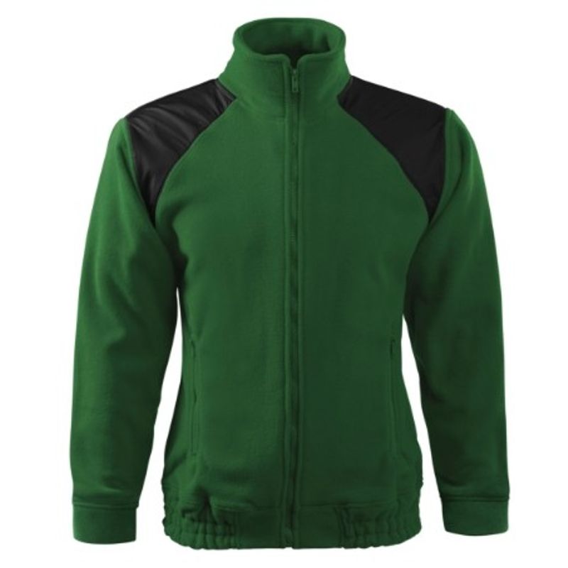 Fashion, accesorii si bijuterii - Barbati - Imbracaminte - Jachete si geci barbati - Jacheta fleece unisex, Jacket Hi-Q 506, Malfini M Verde sticla - Infinity.ro