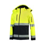 Casa si Gradina - Constructii - Echipamente de lucru - Imbracaminte protectia muncii - Jacheta softshell unisex, Bi-color EN ISO 20471 Softshell T52, Malfini Galben 4XL - Infinity.ro