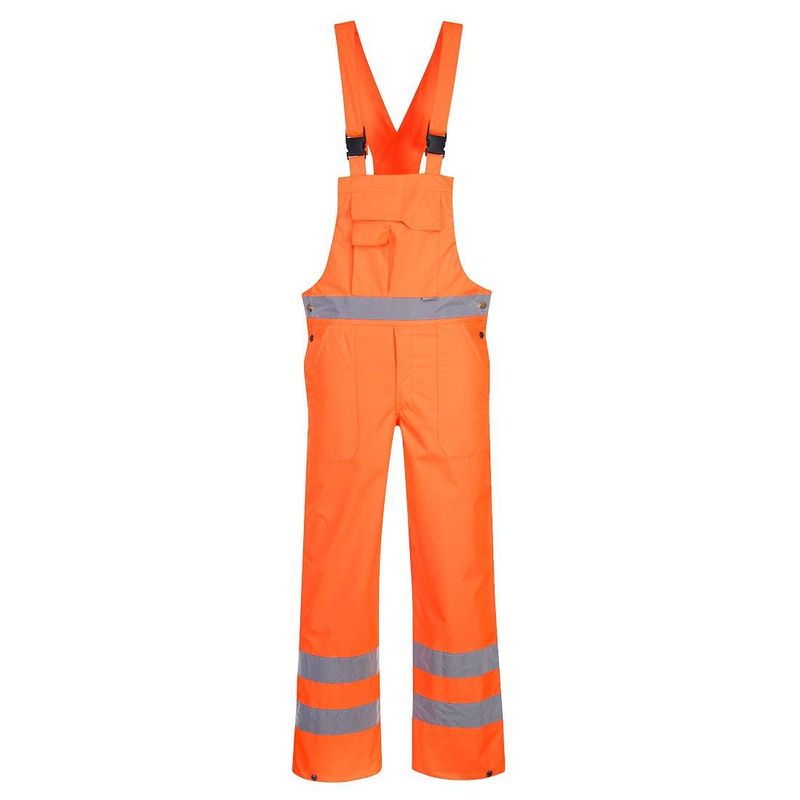 Casa si Gradina - Constructii - Echipamente de lucru - Imbracaminte protectia muncii - Salopeta de protectie reflectorizanta necaptusita Portwest- S388 S Portocaliu - Infinity.ro