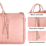 Sport si Outdoor - Articole de voiaj - Genti voiaj - Geanta de Calatorie Multifunctionala 2-in-1, Organizator Haine Dasbo®, Buzunare Multiple, Compartiment Pantofi - Infinity.ro