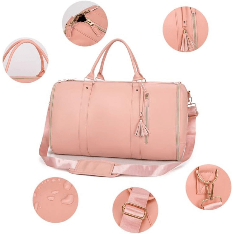 Sport si Outdoor - Articole de voiaj - Genti voiaj - Geanta de Calatorie Multifunctionala 2-in-1, Organizator Haine Dasbo®, Buzunare Multiple, Compartiment Pantofi - Infinity.ro