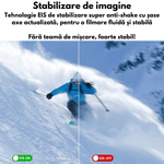 TV, Audio-Video si Foto - Camere de actiune si drone - Camere de actiune - Camera de Actiune Dasbo SmartSONY-Cam 5K Ultra HD, Foto 24 MP, 256 GB, Stabilizare imagine EIS, Microfon, Functie WiFi - Infinity.ro