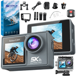 TV, Audio-Video si Foto - Camere de actiune si drone - Camere de actiune - Camera de Actiune Dasbo SmartSONY-Cam 5K Ultra HD, Foto 24 MP, 256 GB, Stabilizare imagine EIS, Microfon, Functie WiFi - Infinity.ro