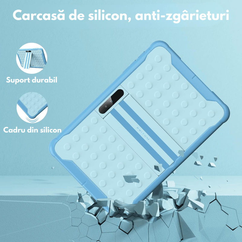 Laptop, Telefoane si Tablete - Tablete si accesorii tablete - Tablete - Tableta pentru copii de 10 inch Dasbo®, Sistem Android 13, 2GB RAM, 64GB ROM(extensibila la 128GB),Software pentru copii - Infinity.ro