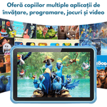 Laptop, Telefoane si Tablete - Tablete si accesorii tablete - Tablete - Tableta pentru copii de 10 inch Dasbo®, Sistem Android 13, 2GB RAM, 64GB ROM(extensibila la 128GB),Software pentru copii - Infinity.ro