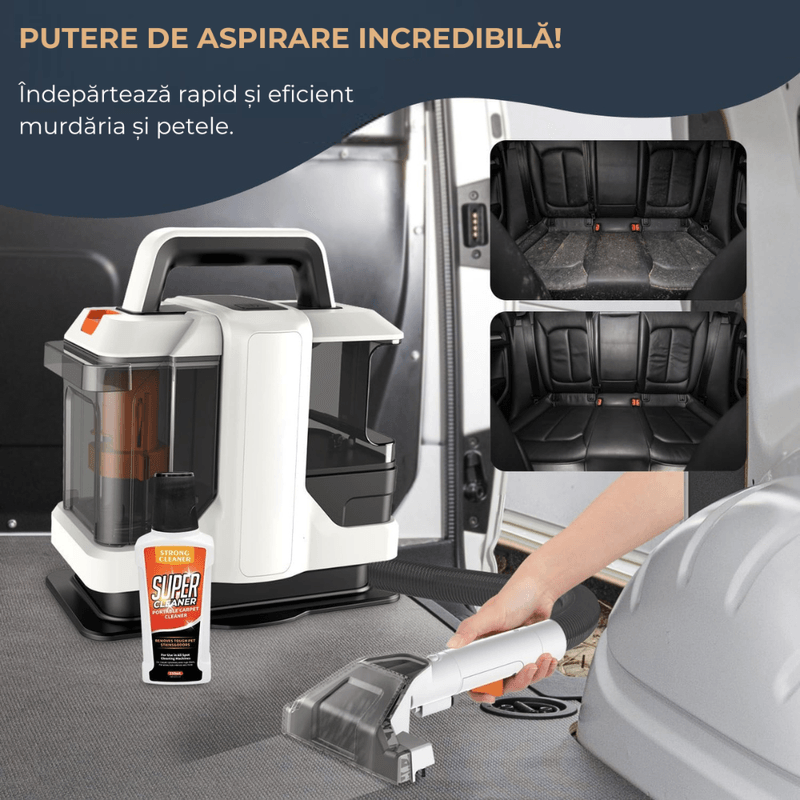 Electronice si Electrocasnice - Ingrijirea locuintei - Aspiratoare - Aspirator profesional Multifunctional, Dasbo®, Curatare umeda si uscata, cu pulverizare apa pentru covoare, mochete - Infinity.ro