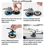 Auto si Moto - Intretinere auto - Odorizante auto - Odorizant Auto Cu Incarcare Solara, Parfum Dasbo® pentru masina, Model Avion, Baza Antiderapanda, Prindere pe Bord - Infinity.ro