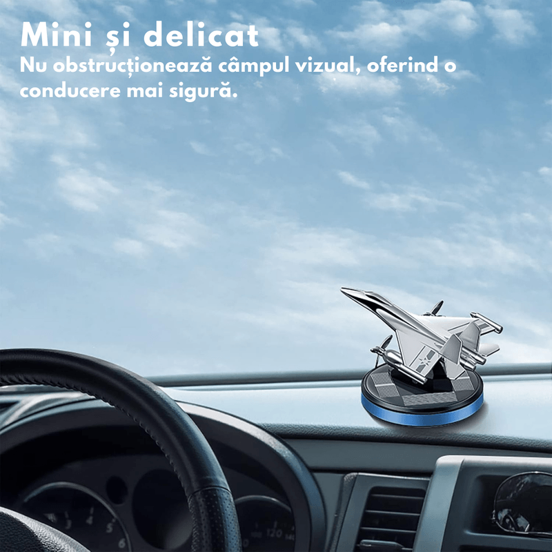 Auto si Moto - Intretinere auto - Odorizante auto - Odorizant Auto Cu Incarcare Solara, Parfum Dasbo® pentru masina, Model Avion, Baza Antiderapanda, Prindere pe Bord - Infinity.ro