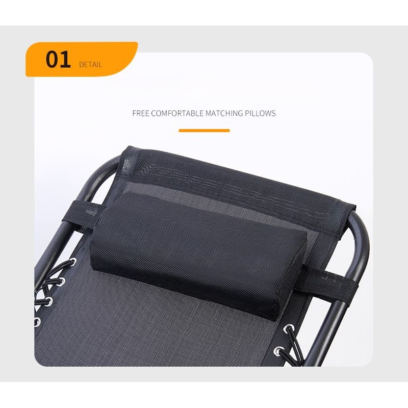 Casa si Gradina - Gradina si terasa - Mobilier exterior - Scaune si sezlonguri gradina - Scaun rabatabil de gradina DASBO, Sezlong tip Fotoliu pliabil, Reglabil, Perna de cap inclusa, pentru terasa, camping - Infinity.ro