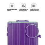 Sport si Outdoor - Articole de voiaj - Trolere - Troler de mana pentru Cabina Avion, Dasbo®, inserti din aluminiu cu suport pentru pahar si port USB incarcare,54x36x24cm - Infinity.ro