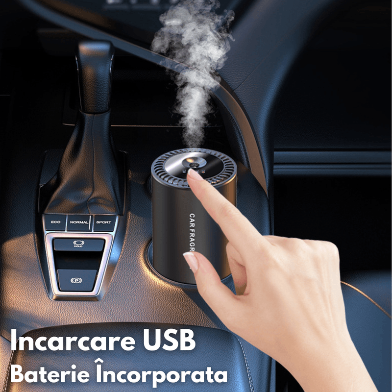 Auto si Moto - Intretinere auto - Odorizante auto - Aparat Profesional de odorizare, Difuzor parfumare Dasbo® auto, casa, birou, Portabil cu acumulator 500mAh - Infinity.ro