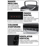 Electronice si Electrocasnice - Aparate frigorifice - Congelatoare - Masina de facut cuburi de gheata, Rezervor apa 1.3 L, Capacitate zilnica 15 kg, Portabila pentru acasa, bucatarie, birou - Infinity.ro
