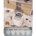 Electronice si Electrocasnice - Aparate frigorifice - Congelatoare - Masina de facut cuburi de gheata, Rezervor apa 1.3 L, Capacitate zilnica 15 kg, Portabila pentru acasa, bucatarie, birou - Infinity.ro