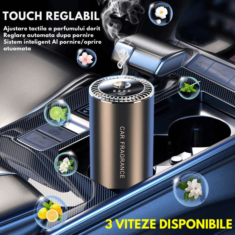 Auto si Moto - Intretinere auto - Odorizante auto - Aparat Profesional de odorizare, Difuzor parfumare Dasbo® auto, casa, birou, Portabil cu acumulator 500mAh - Infinity.ro