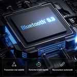 Auto si Moto - Electronice auto - Accesorii electronice auto - Modulator FM Auto Bluetooth 5.3, Transmitator Radio Dasbo®, Functie Incarcare Rapida 48W (PD 30W + QC 18W), Microfon HD - Infinity.ro