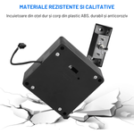 Casa si Gradina - Constructii - Feronerie si accesorii - Broaste si yale - Incuietoare inteligenta ascunsa pentru Dulap Dasbo®, Sertar, Vestiare, Acasa, birouri, cu deblocare prin App Mobila - Infinity.ro