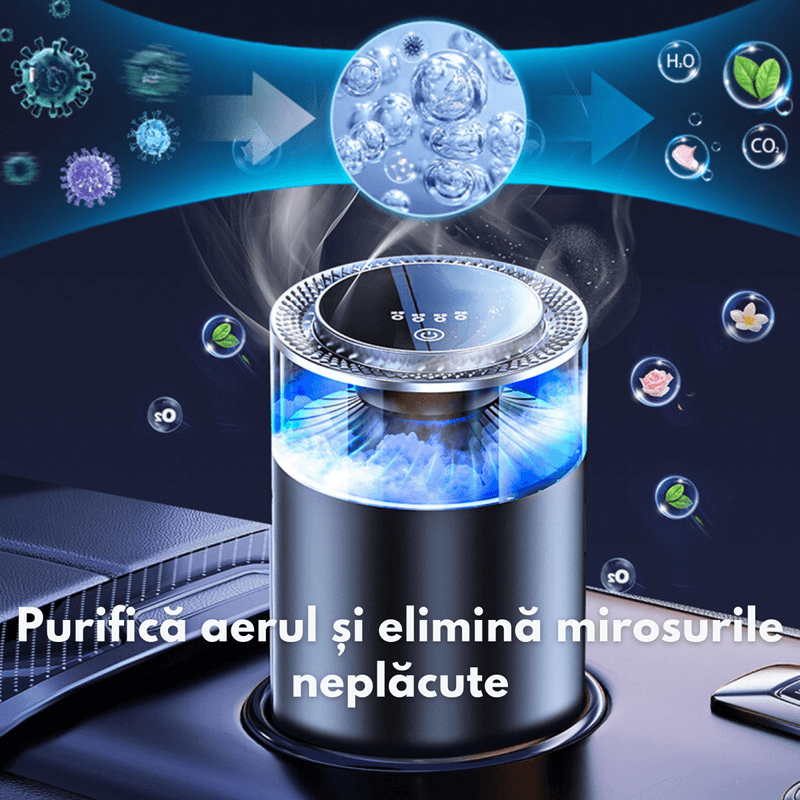 Auto si Moto - Intretinere auto - Odorizante auto - Aparat Profesional de odorizare/ Difuzor parfumare Dasbo®, auto, casa, birou, Portabil cu acumulator 500mAh - Infinity.ro