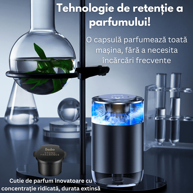 Auto si Moto - Intretinere auto - Odorizante auto - Aparat Profesional de odorizare/ Difuzor parfumare Dasbo®, auto, casa, birou, Portabil cu acumulator 500mAh - Infinity.ro