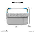 Laptop, Telefoane si Tablete - Laptopuri si accesorii - Accesorii Laptop - Genti laptop - Husa de Protectie si Transport Laptop / Tableta de 14 Inch, Dasbo®, Impermeabila, Rezistenta la socuri,Fermoar rezistent - Infinity.ro