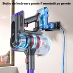 Electronice si Electrocasnice - Ingrijirea locuintei - Aspiratoare - Aspirator Vertical Fara Fir cu Acumulator, Dasbo®, 450W, Aspirare Puternica 40kPa Super Suction, 3 niveluri de putere - Infinity.ro