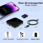 Auto si Moto - Electronice auto - Accesorii electronice auto - Adaptor Wireless CarPlay & Android Auto 2-in-1 Dasbo® Model 2026– Compatibilitate universala prin USB Android & IOS Auto - Infinity.ro